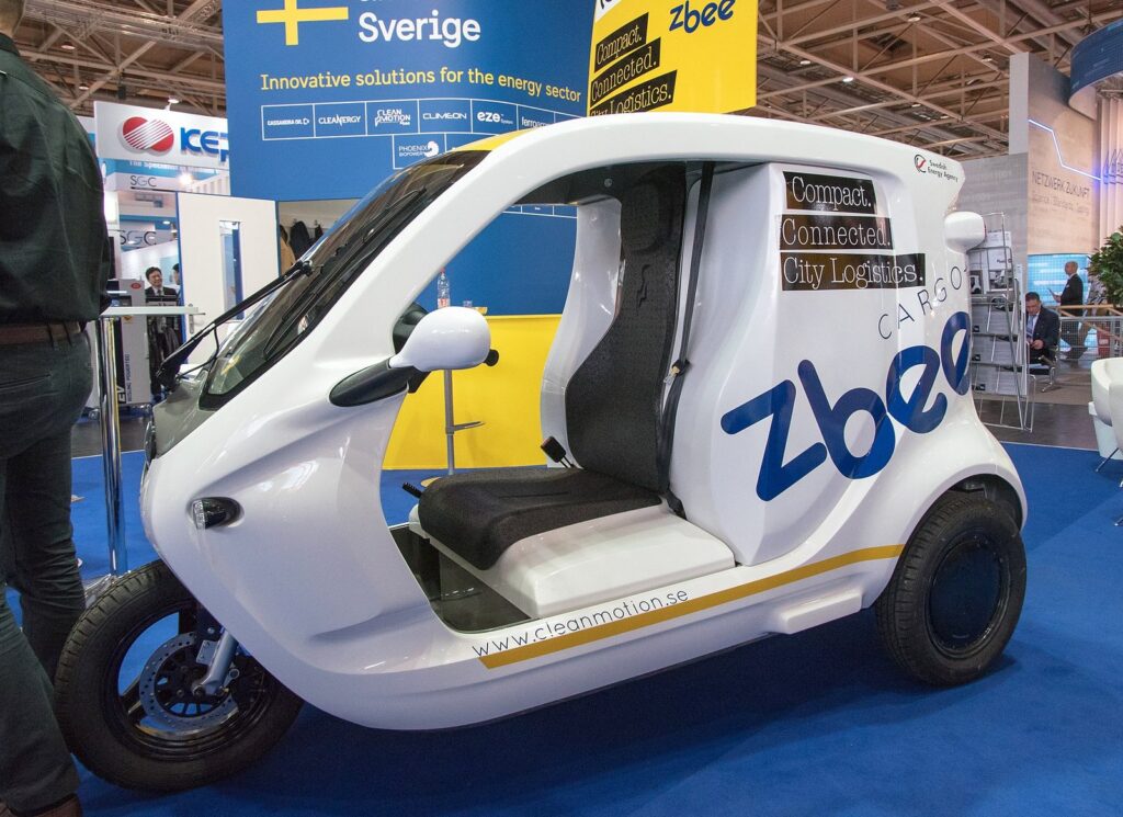 The Zbee at the Hannover Messe 2017.