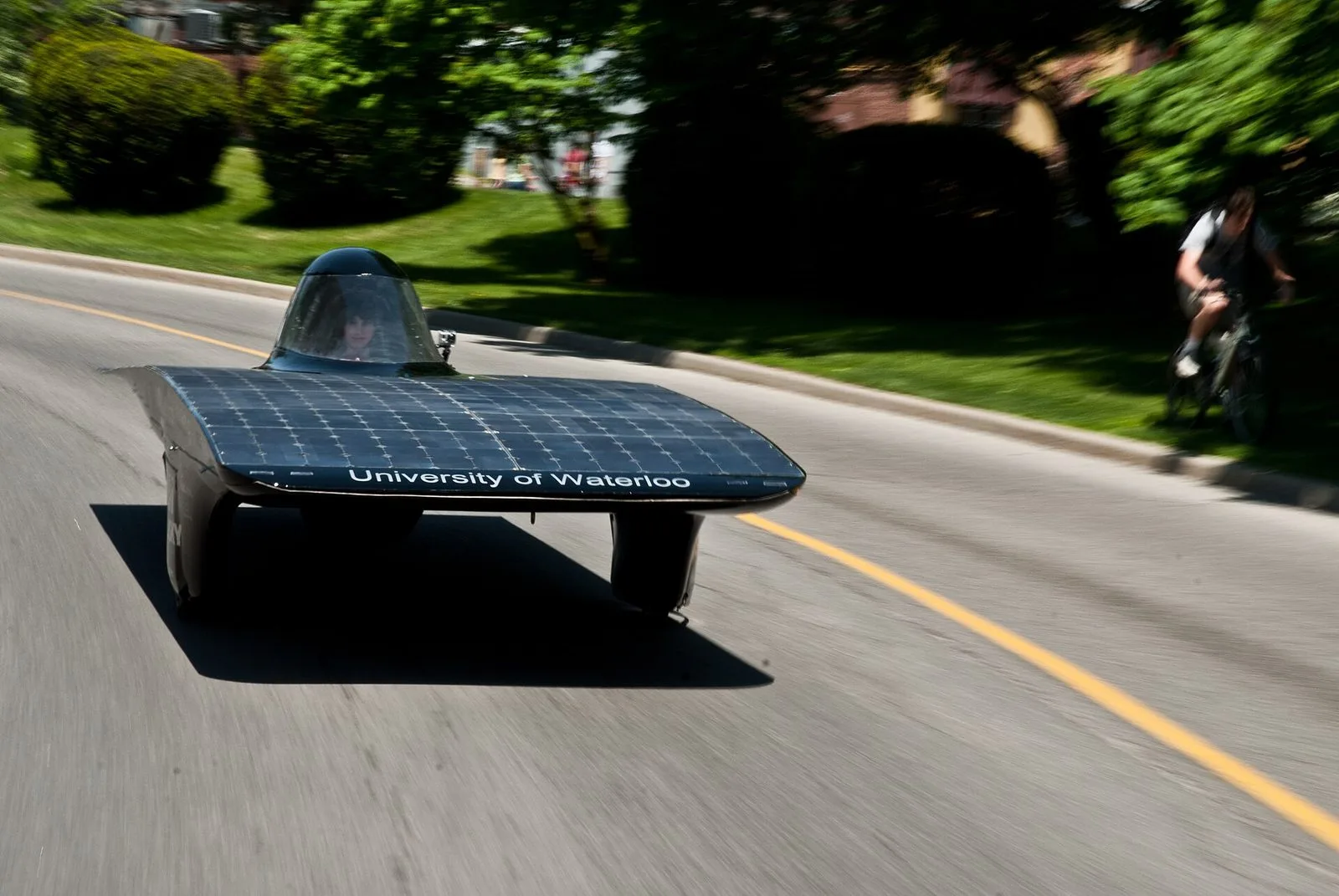 Midnight Sun X on a test drive in June 2011