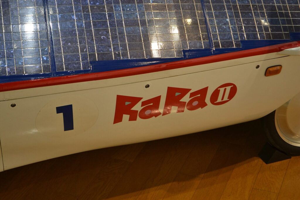 The solar deck of the RaRa II.
