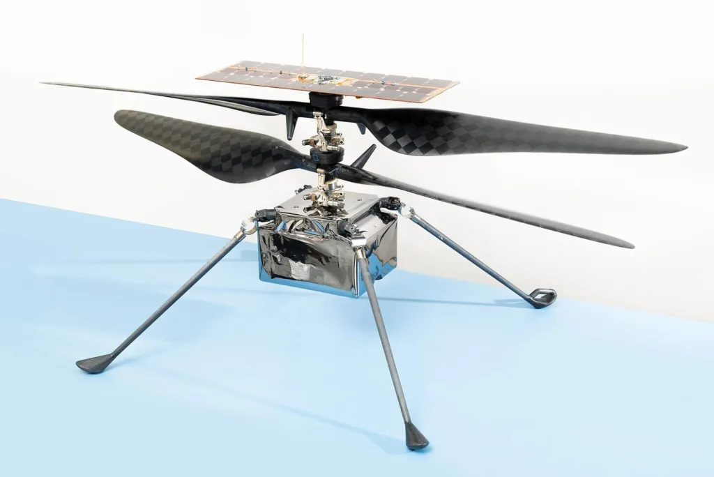NASA's Ingenuity Mars helicopter, flight model