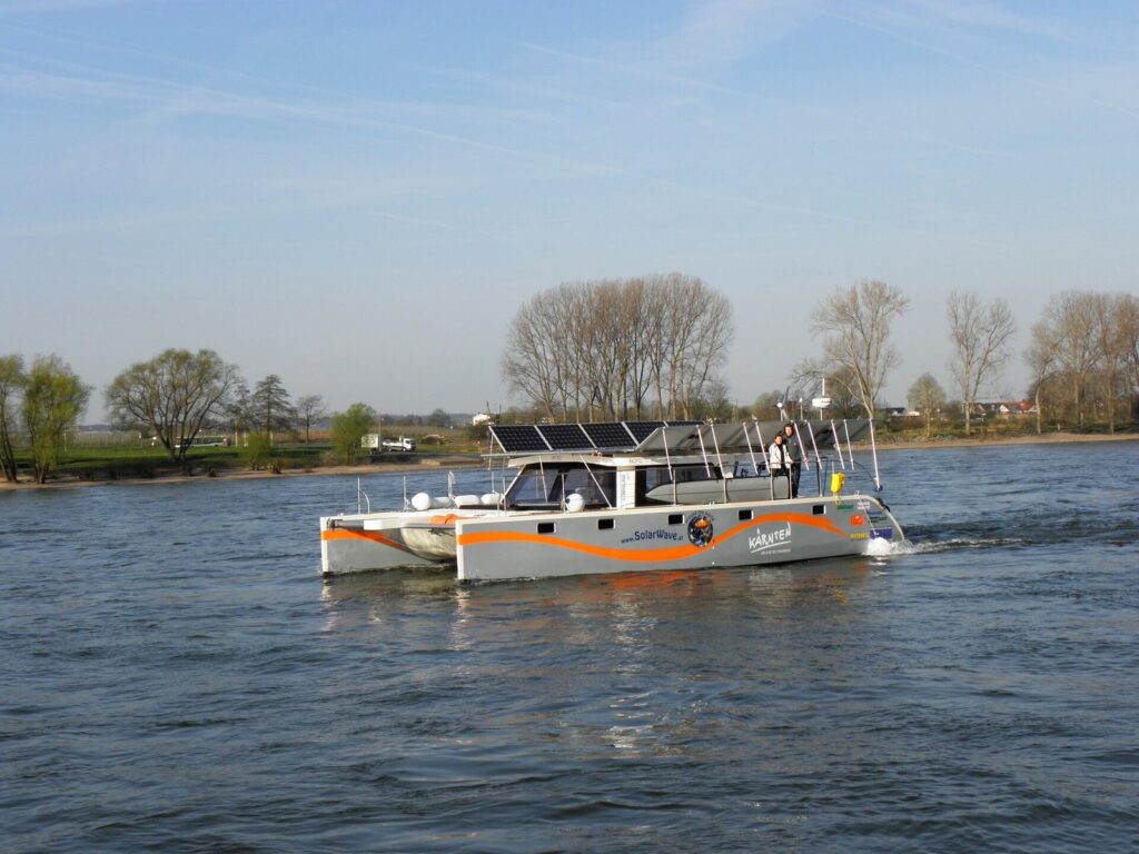 SolarWave on the Rhine.