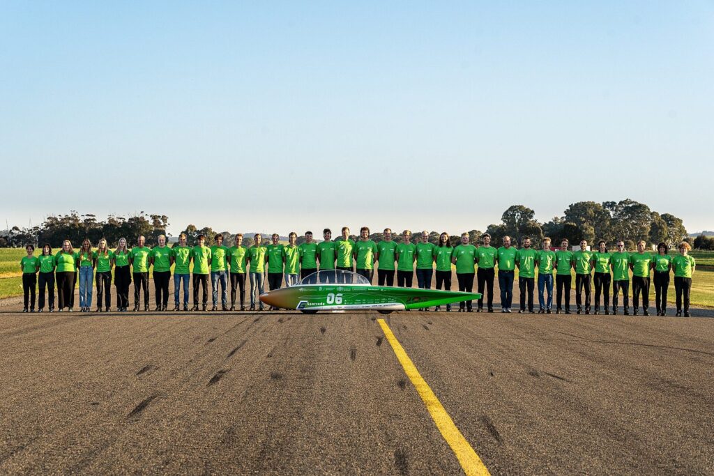Team 2023 with Green Thunder in Australia.