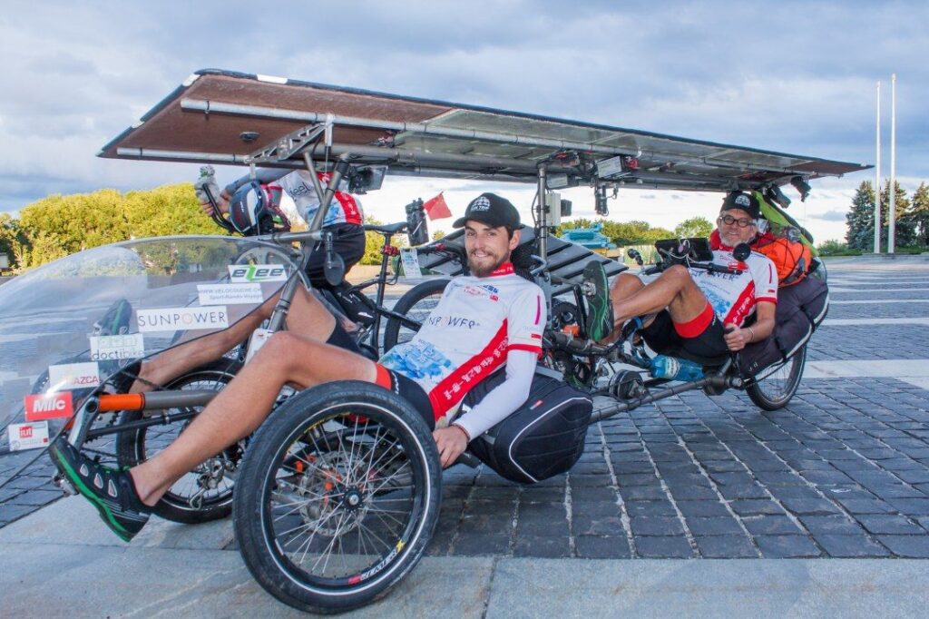 Bernard et Yann Cauquil – Solar Bike on The Sun Trip 2018