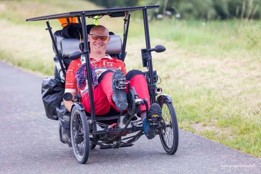 Bertrand Goudenhooft – An Azub Trike and 900 W on a Trailer