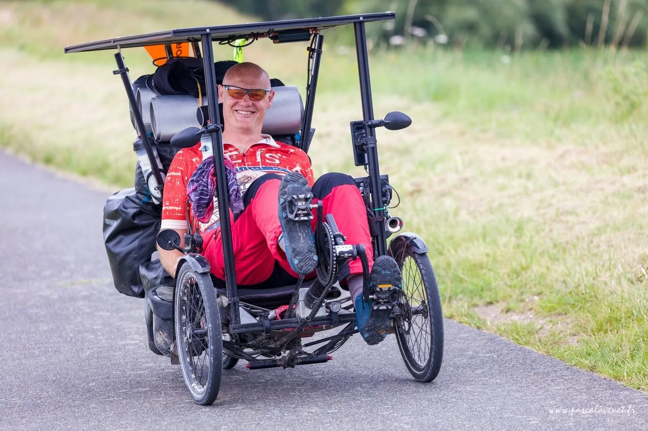 Bertrand Goudenhooft – An Azub Trike and 900 W on a Trailer