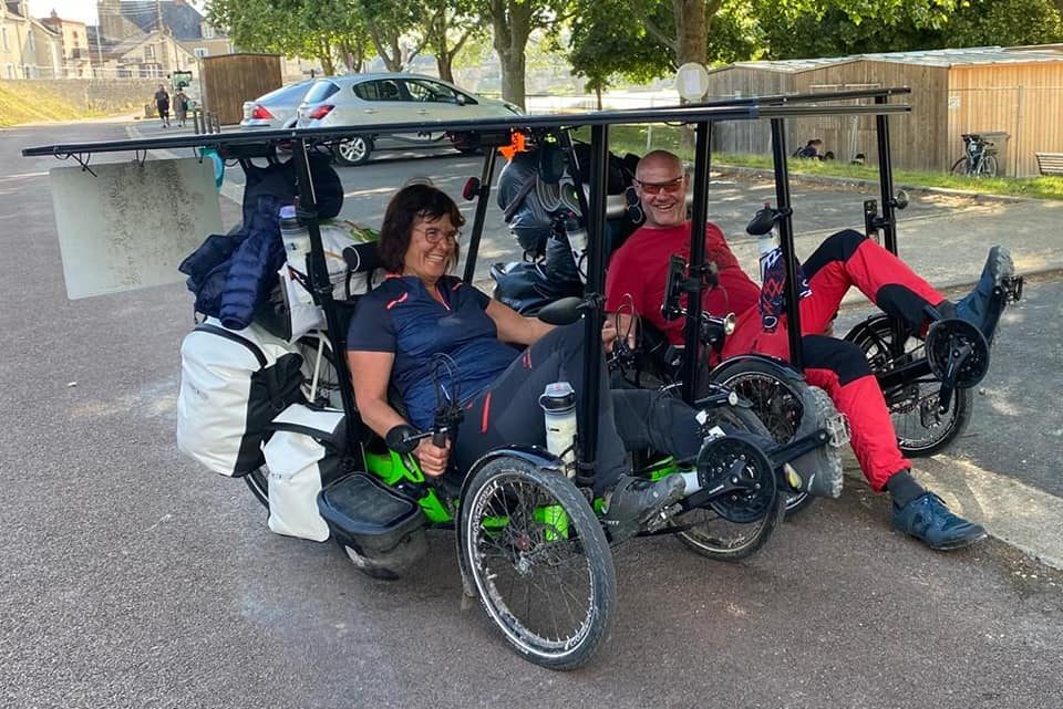Bertrand Goudenhooft – An Azub Trike and 900 W on a Trailer