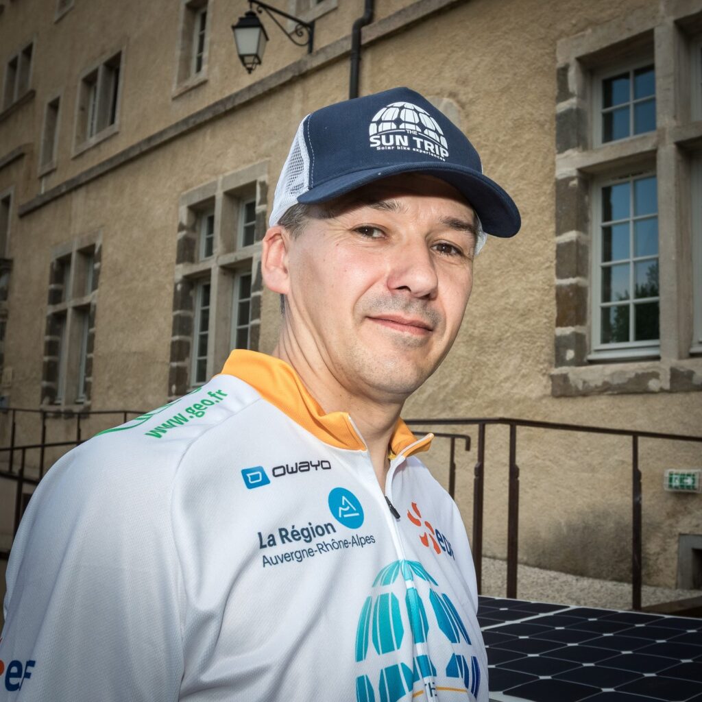 Bertrand Touzet – Solar Bike on The Sun Trip 2019