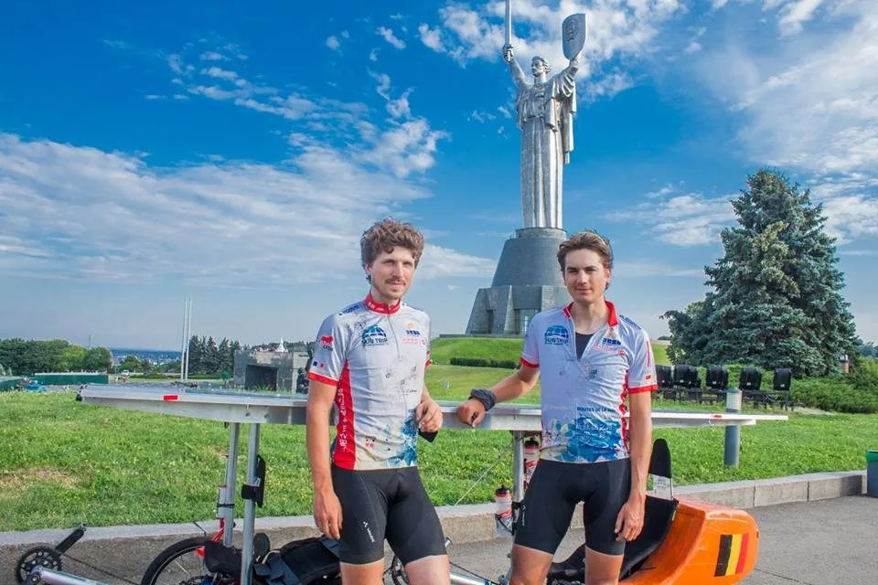 Camille & Auguste Colle – Solar Tandem on The Sun Trip 2018