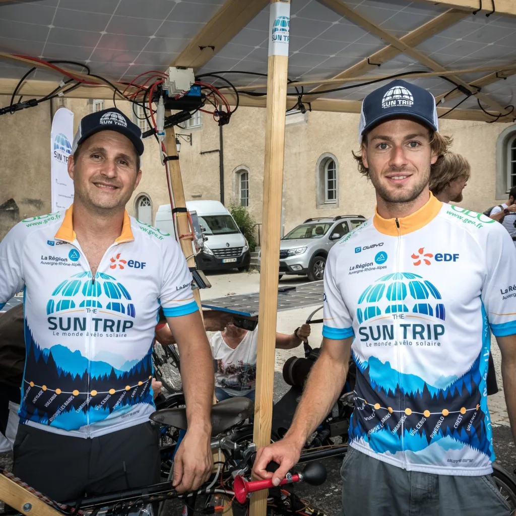 Corentin & Laurent – Solar Bike on The Sun Trip 2019