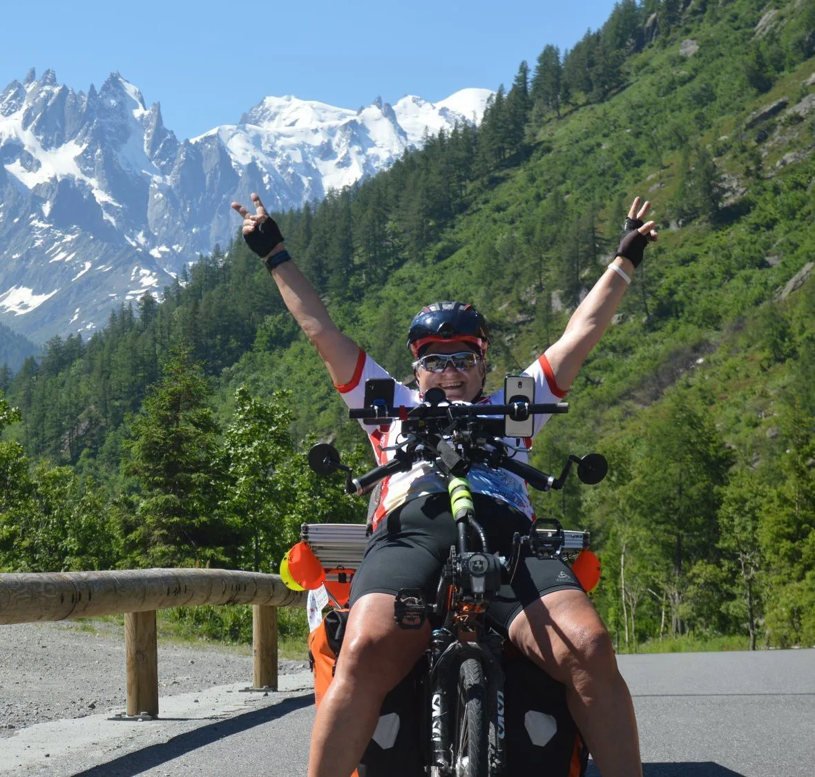 Corinne Courvalin – Solar Bike on The Sun Trip 2018