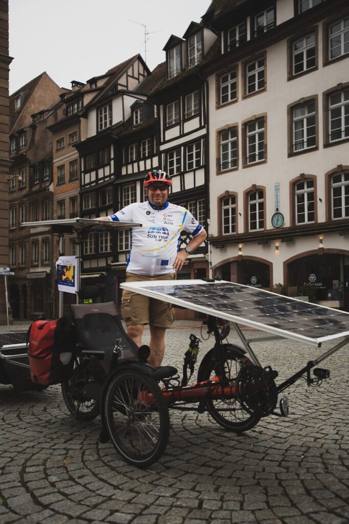 Didier Cornamusaz – Solar Trike on The Sun Trip 2026