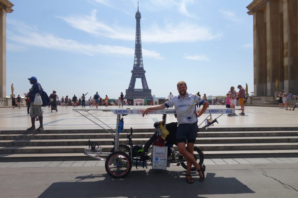 Didier Vandenhove – Solar Bike on The Sun Trip 2021