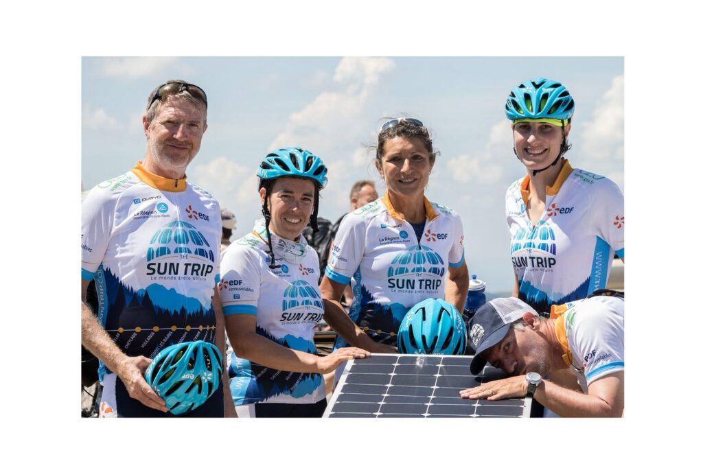 EDF Team 1 – Solar Bike on The Sun Trip 2019