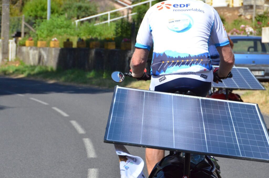 EDF Team 1 – Solar Bike on The Sun Trip 2019