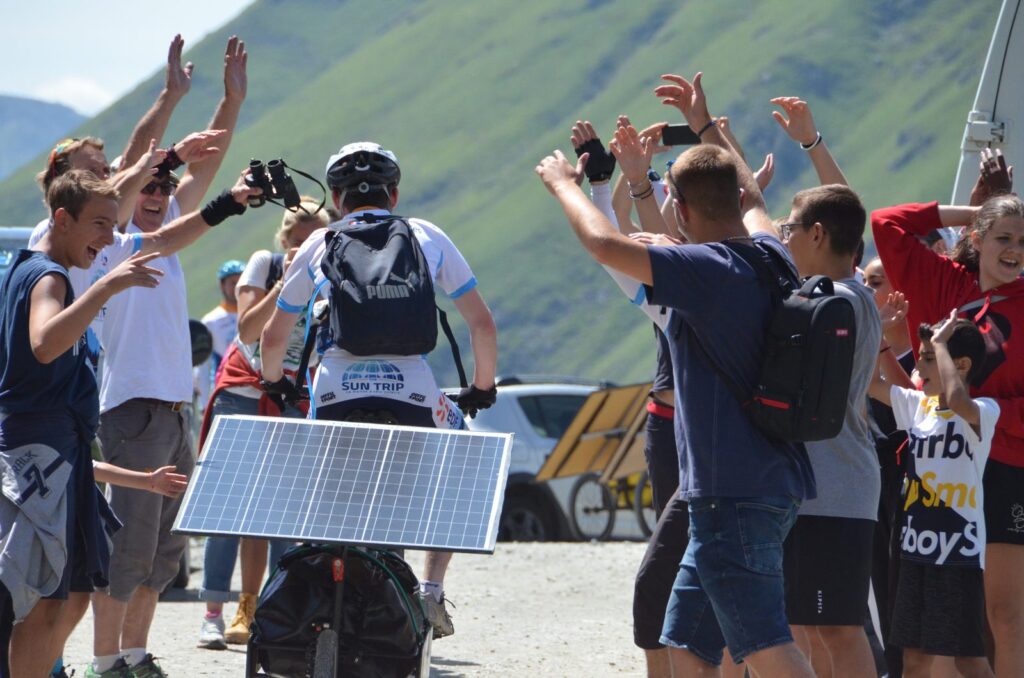 EDF Team 1 – Solar Bike on The Sun Trip 2019