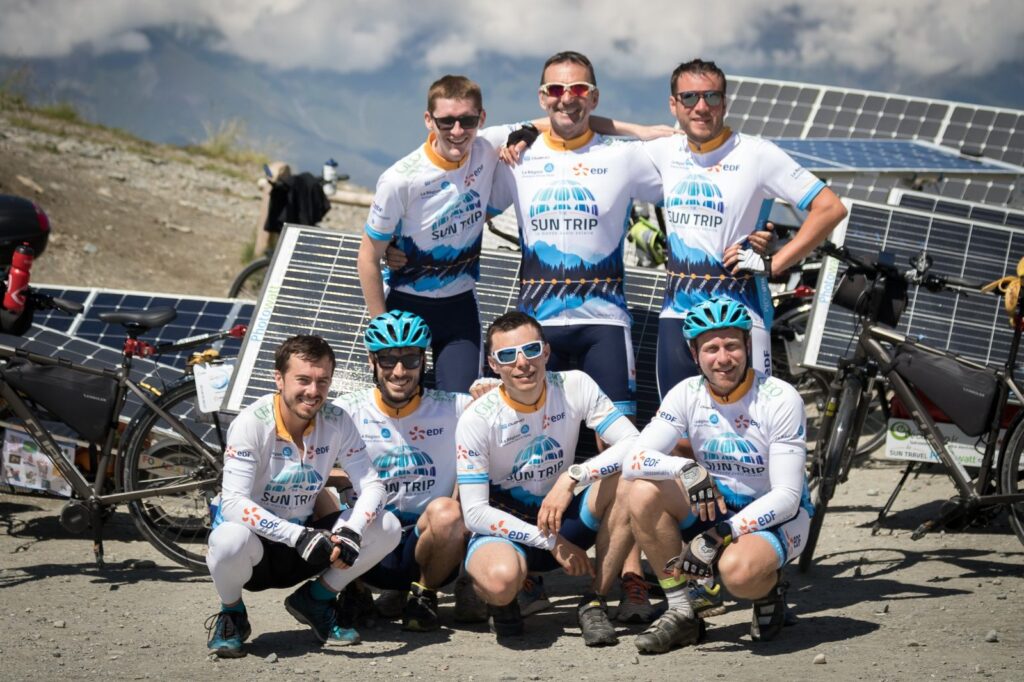 EDF Team 2 – Solar Bike on The Sun Trip 2019