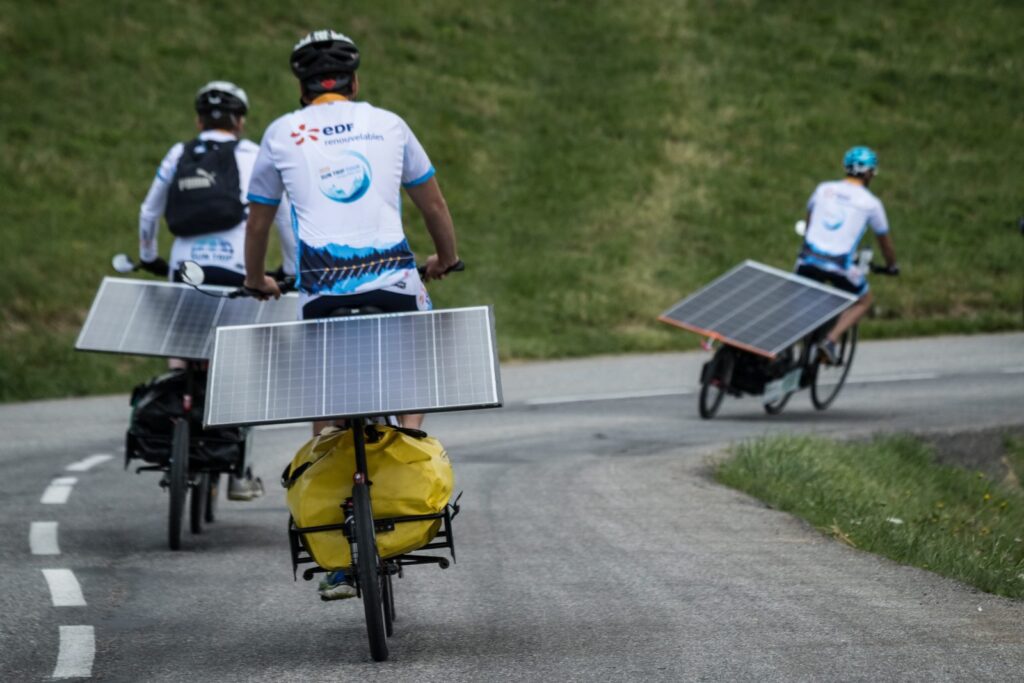 EDF Team 2 – Solar Bike on The Sun Trip 2019