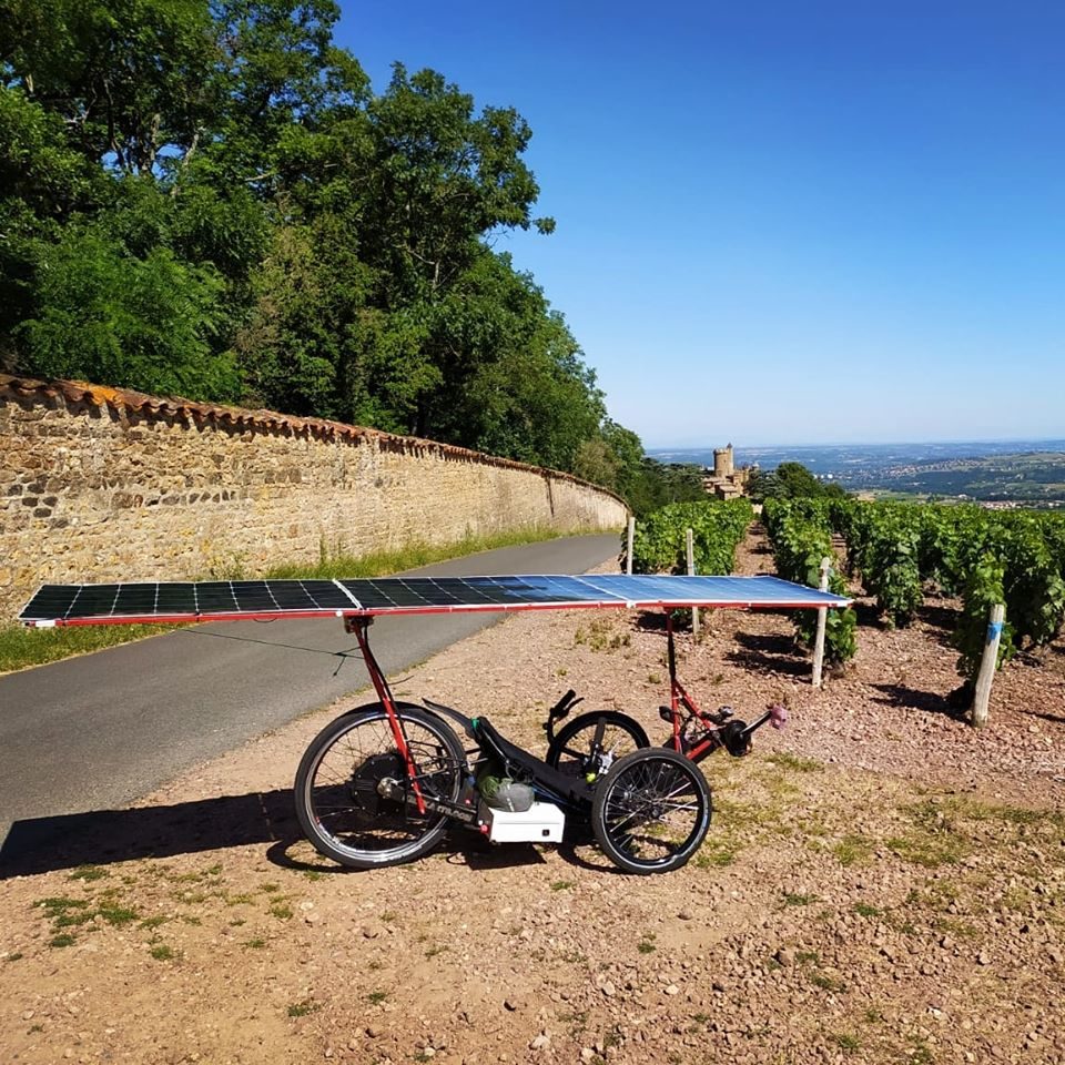 Edgar Tournon – A Chainless Solar Bike from a PhD Project