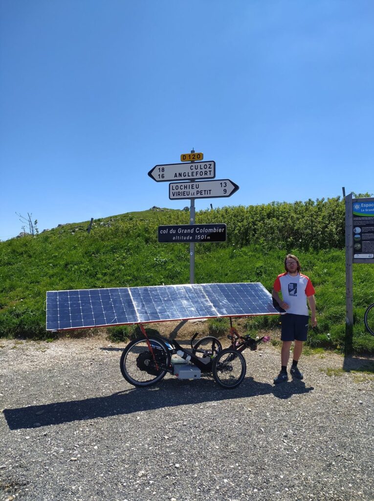 Edgar Tournon – A Chainless Solar Bike from a PhD Project