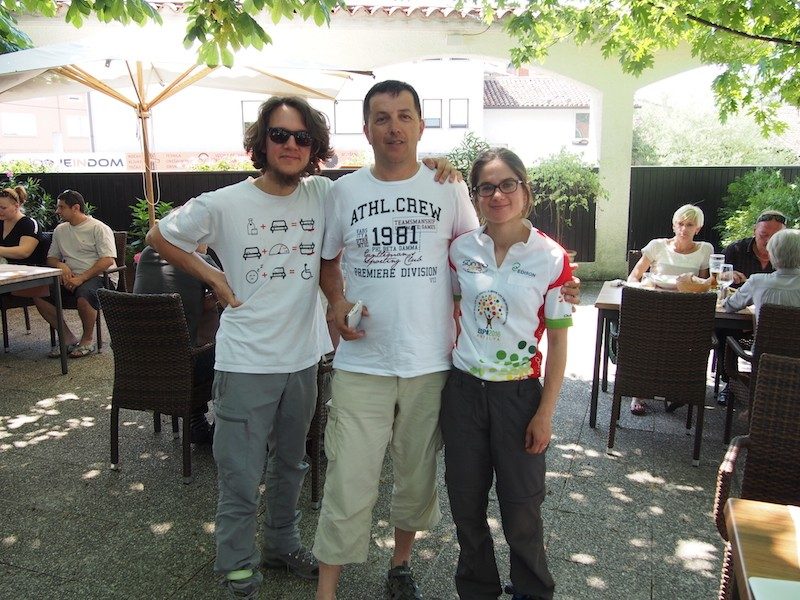 Elise et Denis – Solar Trike on The Sun Trip 2015