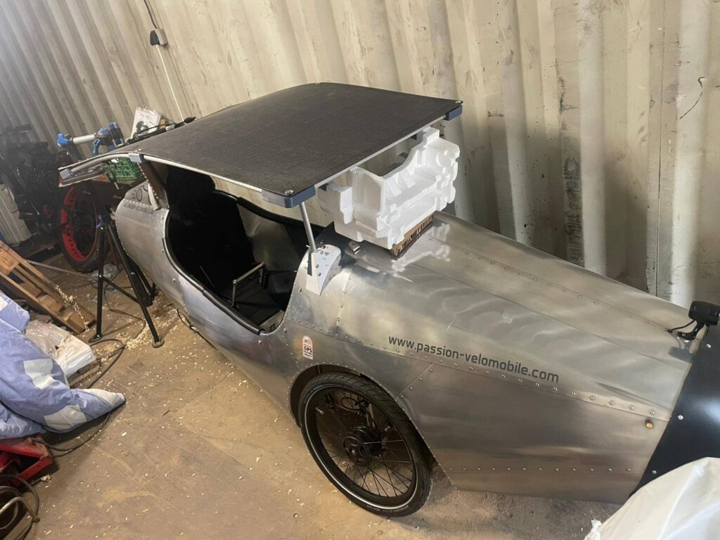 Emmanuel Mury – Solar Velomobile on The Sun Trip 2026