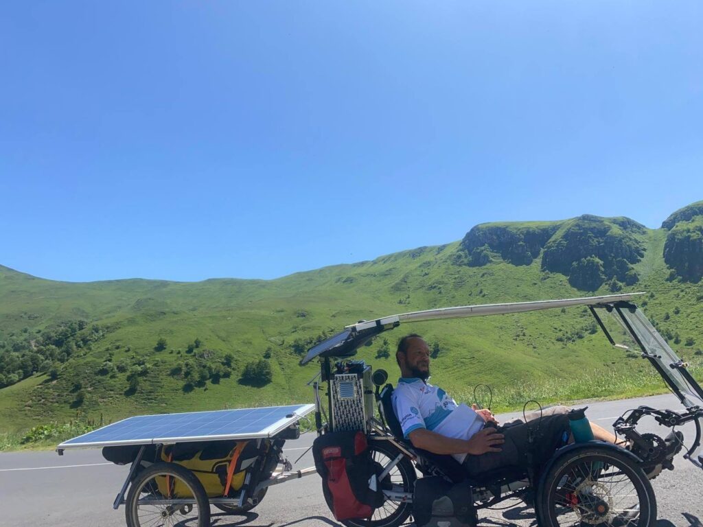 Emmanuel Mury – Solar Velomobile on The Sun Trip 2026