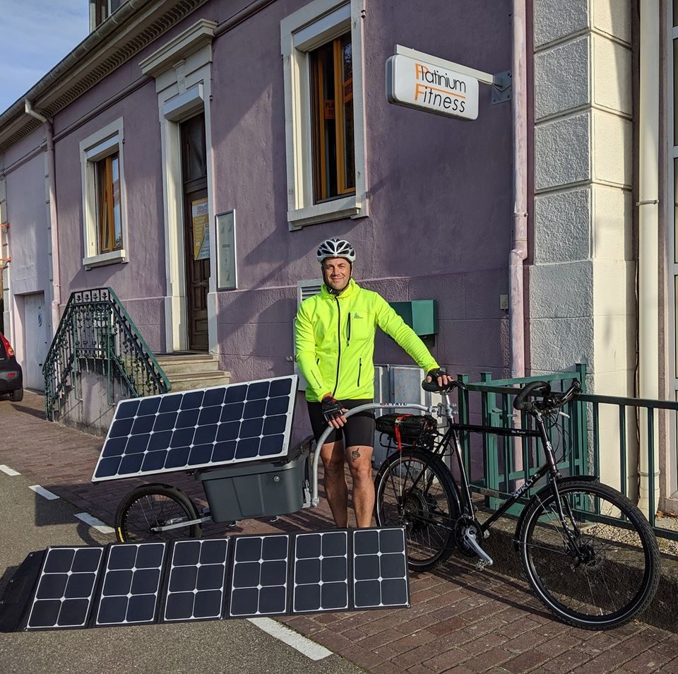 Frédéric Koch – A Long-Wheelbase Recumbent with Solar Case