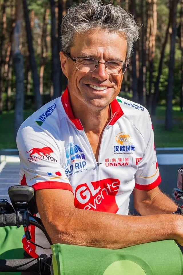 Grégory Lewyllie – Solar Bike on The Sun Trip 2018