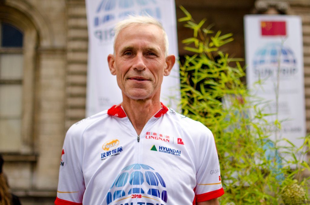 Herman Segers – Solar Bike on The Sun Trip 2024