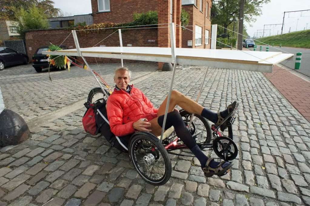 Herman Segers – Solar Bike on The Sun Trip 2024