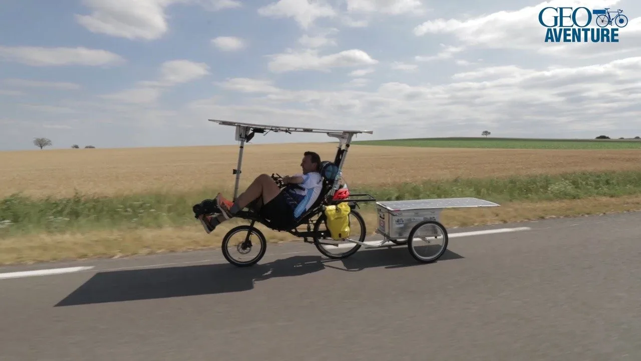 Jean-Louis Machado – Solar Bike on The Sun Trip 2019