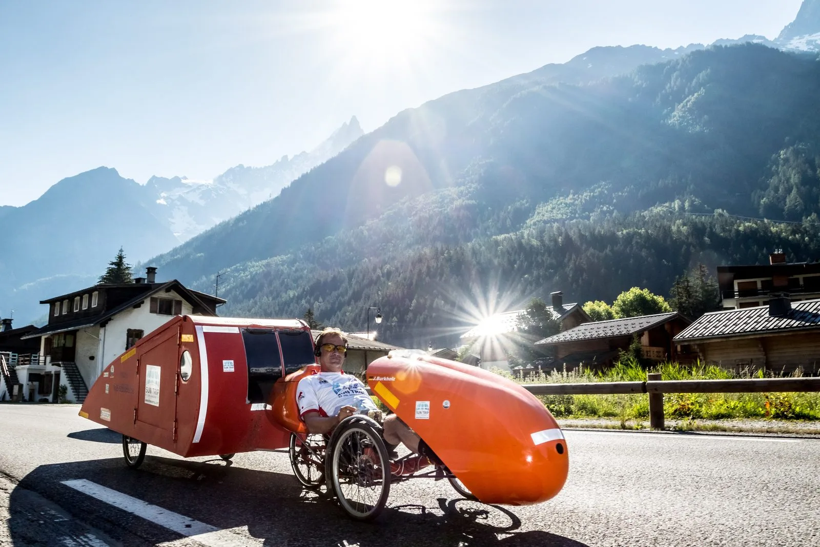 Juergen Burkholz – Solar Bike on The Sun Trip 2018