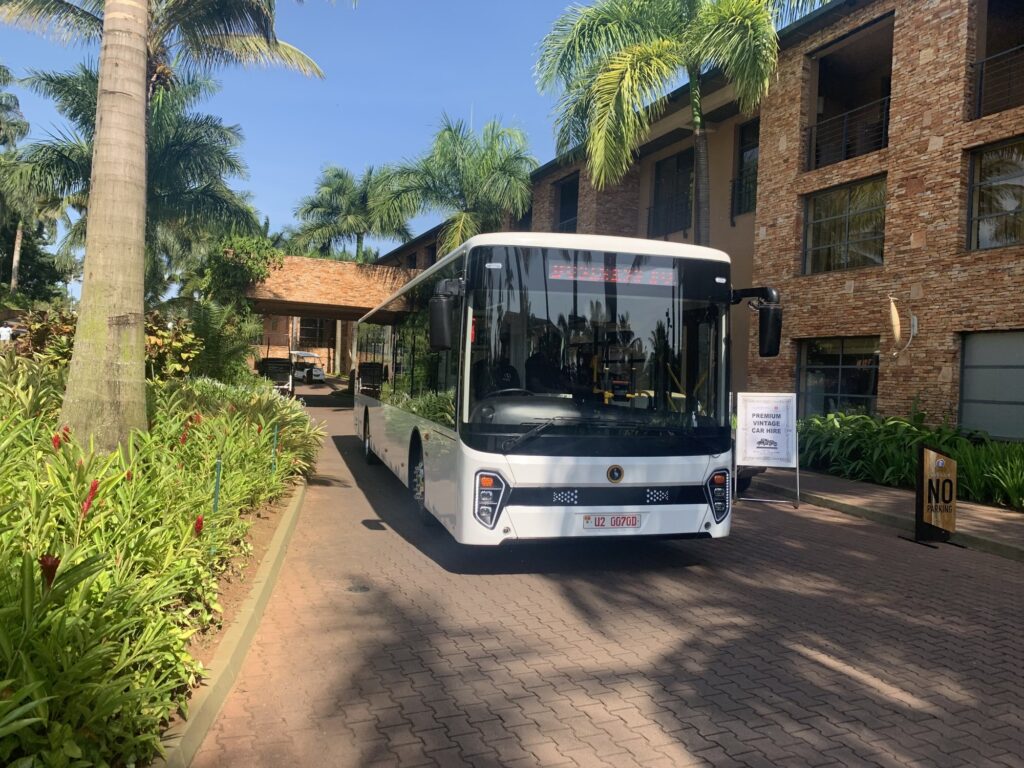 Kayoola EVS electric bus by Kiira Motors