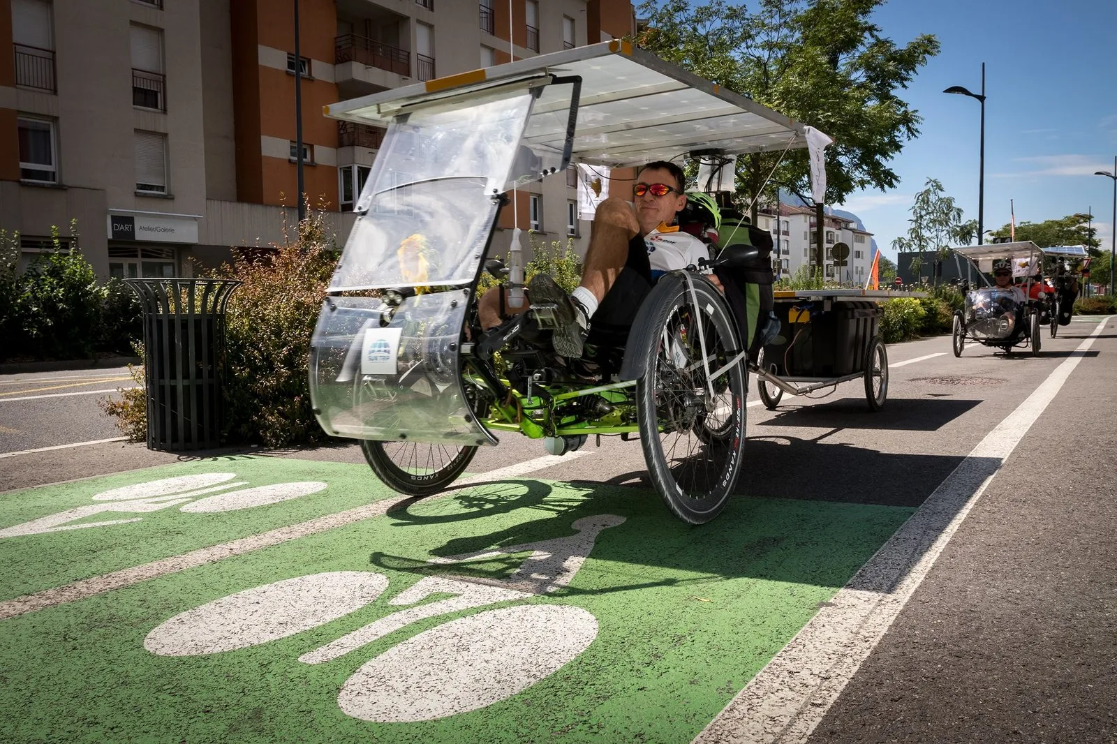 Laurent Brochard – Solar Bike on The Sun Trip 2019