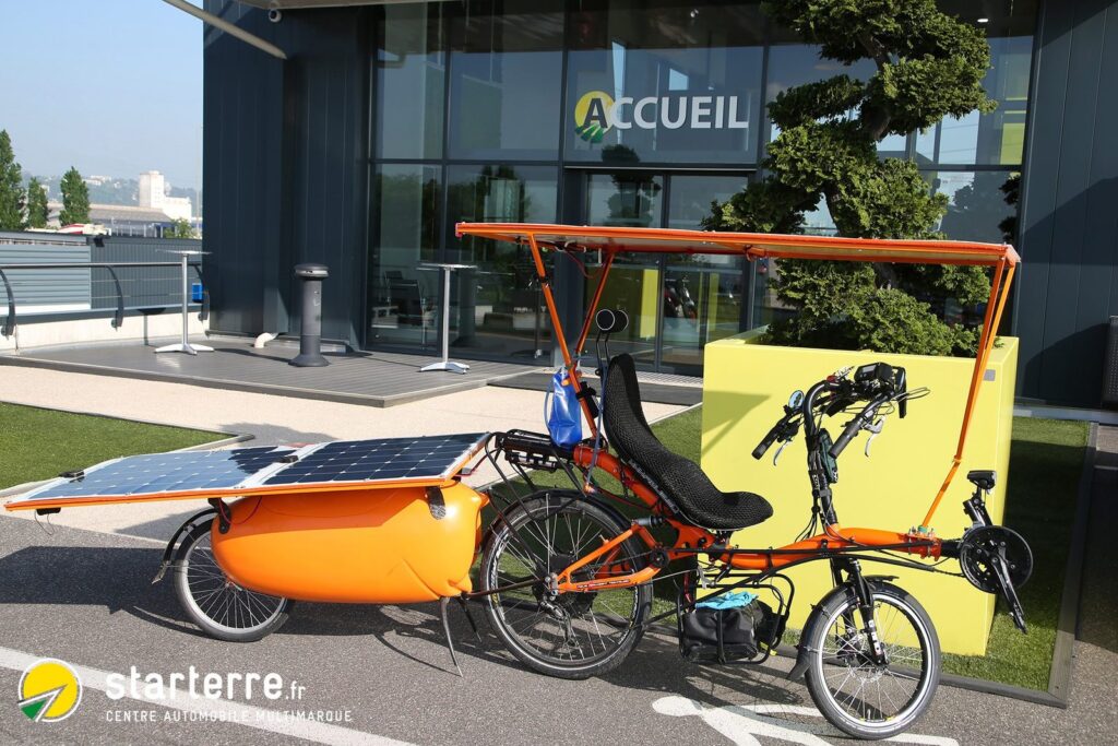 Laurent Souchet – Solar Bike on The Sun Trip 2018