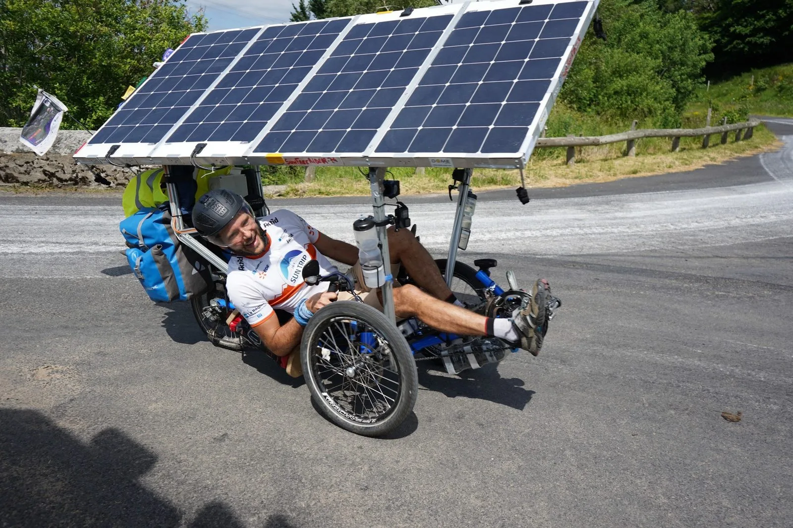 Lionel Goddard – Solar Bike on The Sun Trip 2023