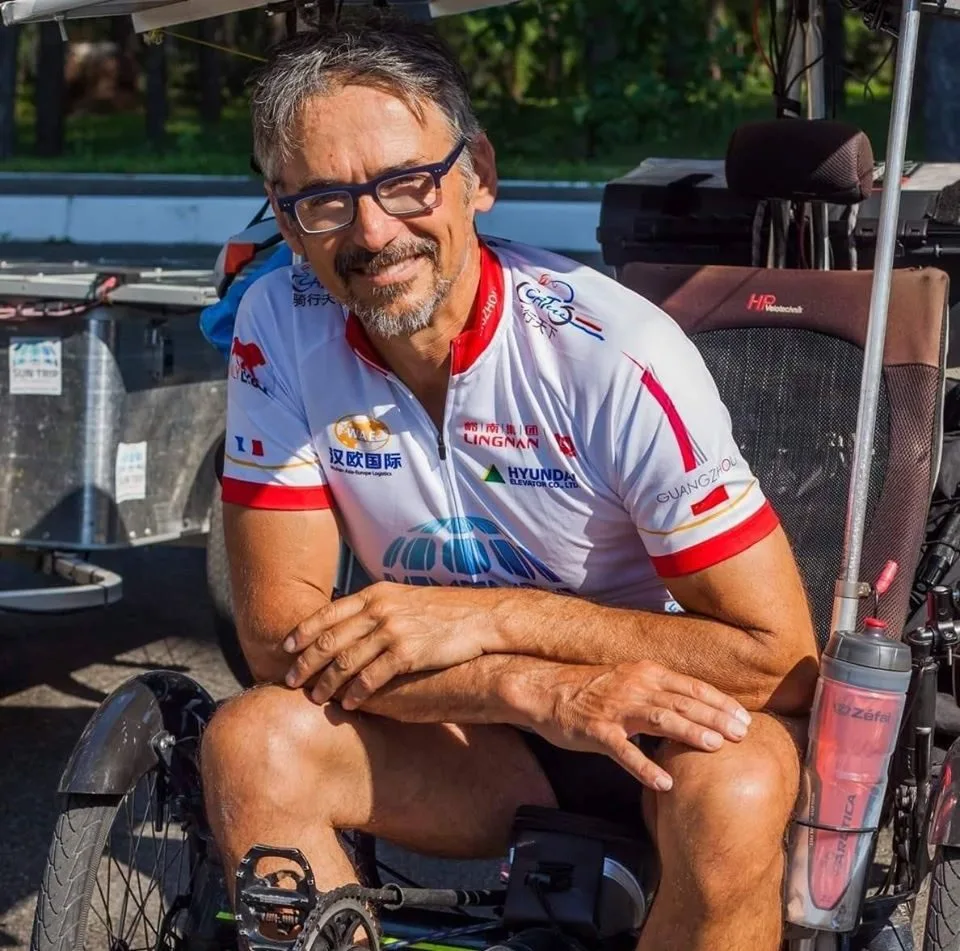 Lionel Serra – Solar Bike on The Sun Trip 2018