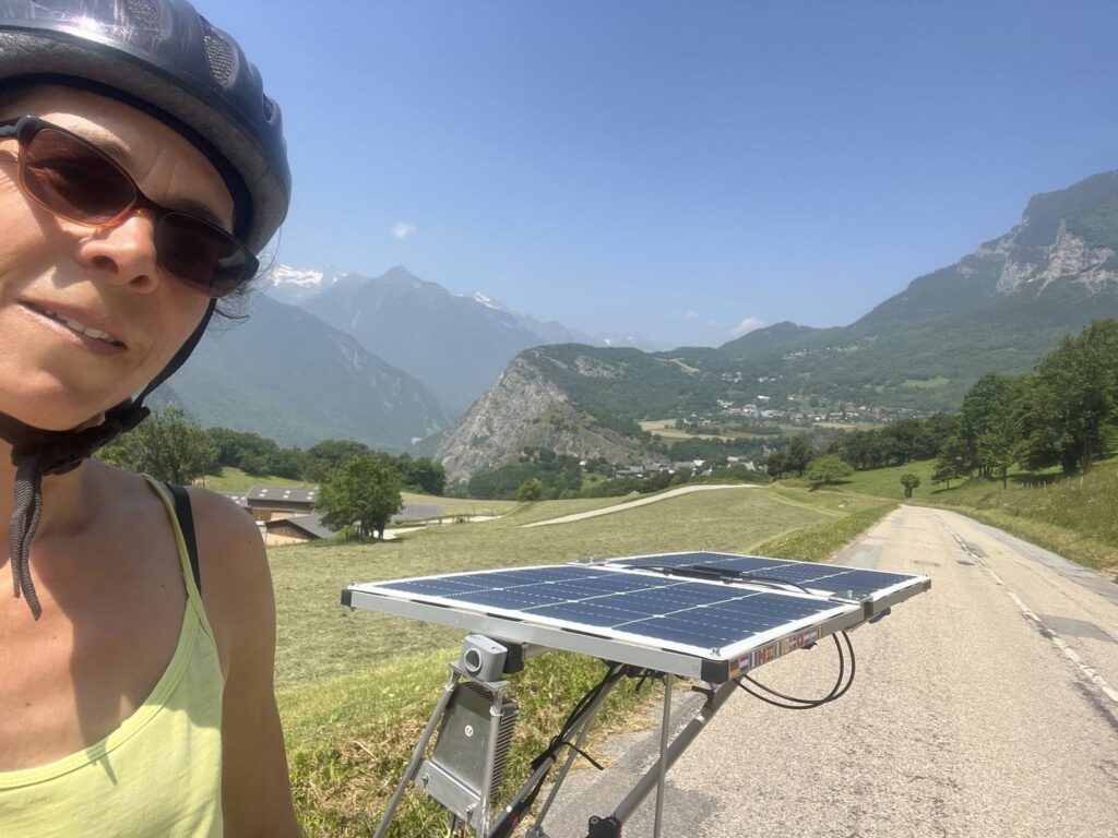 Maren Herb – A Converted Bike That Fits on the Train