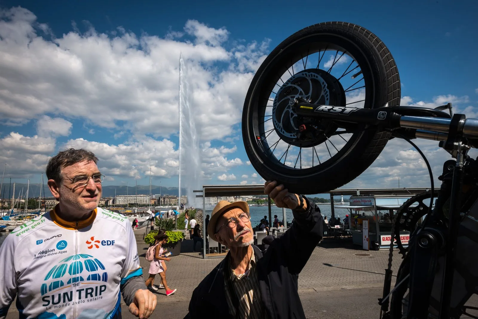 Michel Cosandier – Solar Bike on The Sun Trip 2023