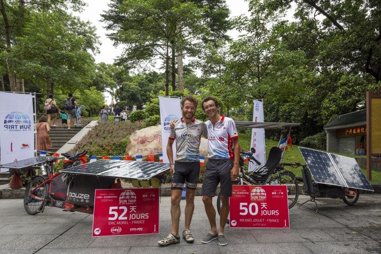 Mickaël Joguet – Solar Bike on The Sun Trip 2018