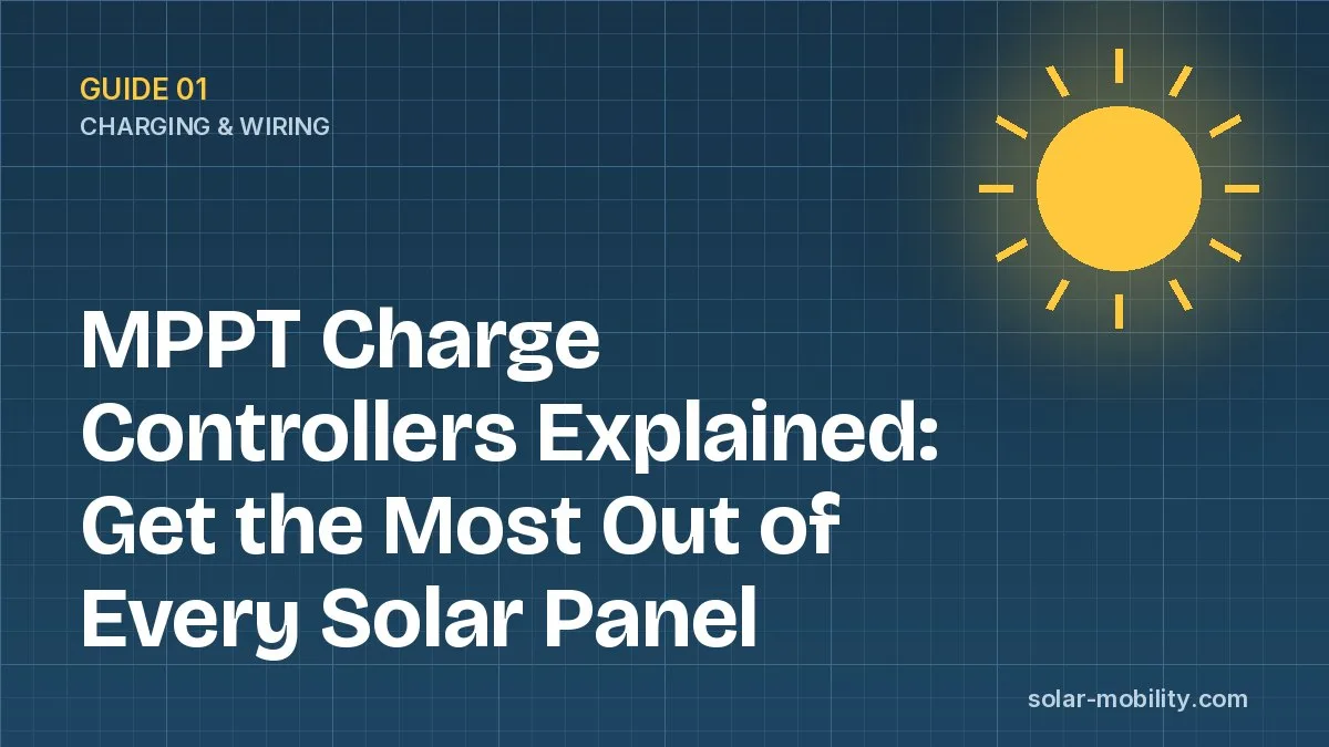 MPPT Charge Controllers Explained: Get the Most Out of Every Solar Panel
