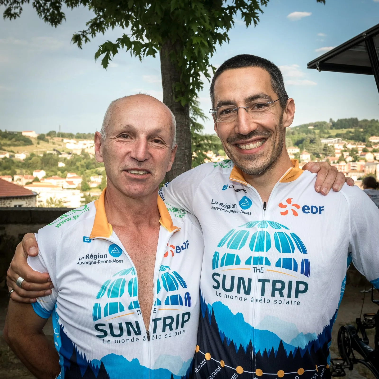 Olivier & Norbert – Solar Tandem on The Sun Trip 2019