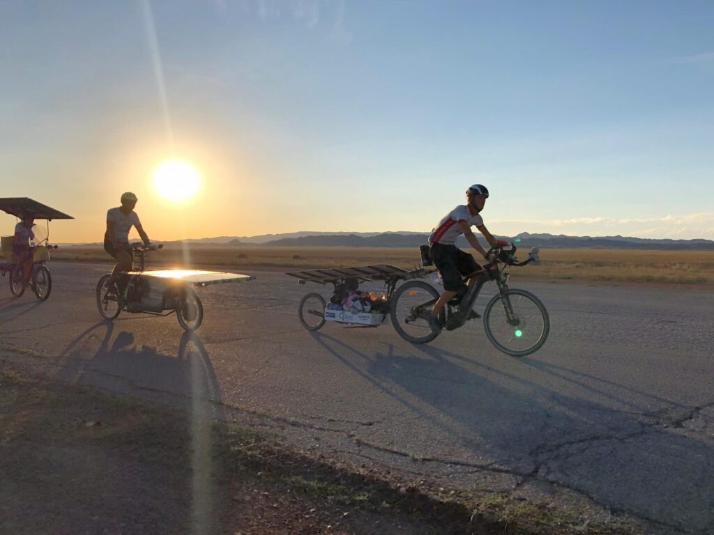 Peter Helsen – Solar Bike on The Sun Trip 2018
