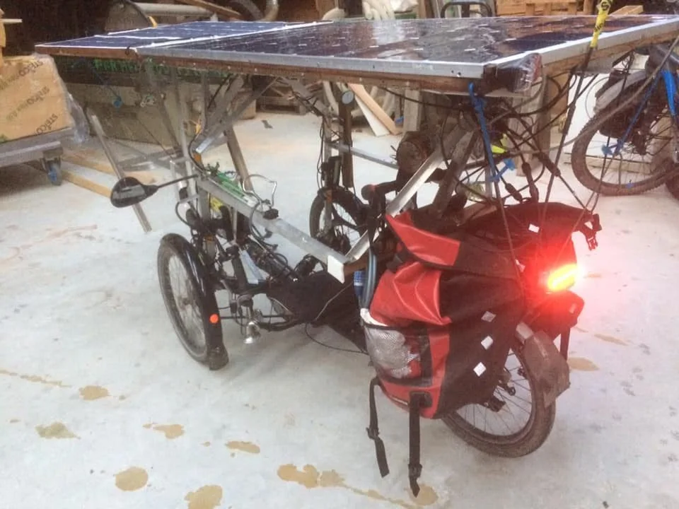 Pierre Thomasson – Solar Trike on The Sun Trip 2020