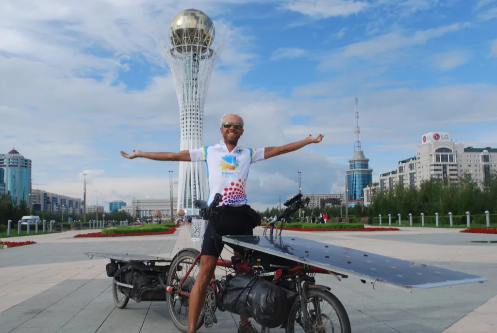 Raf Van Hulle solar bike 2018