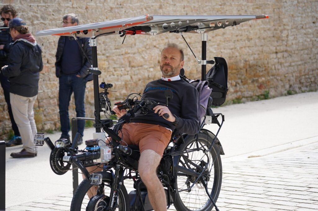 Richard Defay – Photoniqmomentum, a Two-Wheel-Drive Recumbent