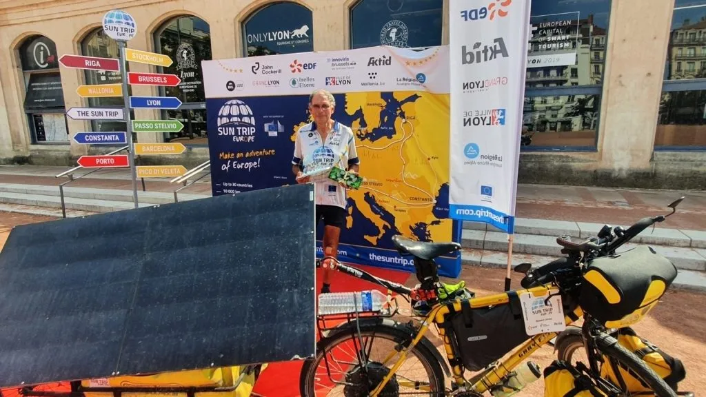 Robert Lucas – Solar Bike on The Sun Trip 2026