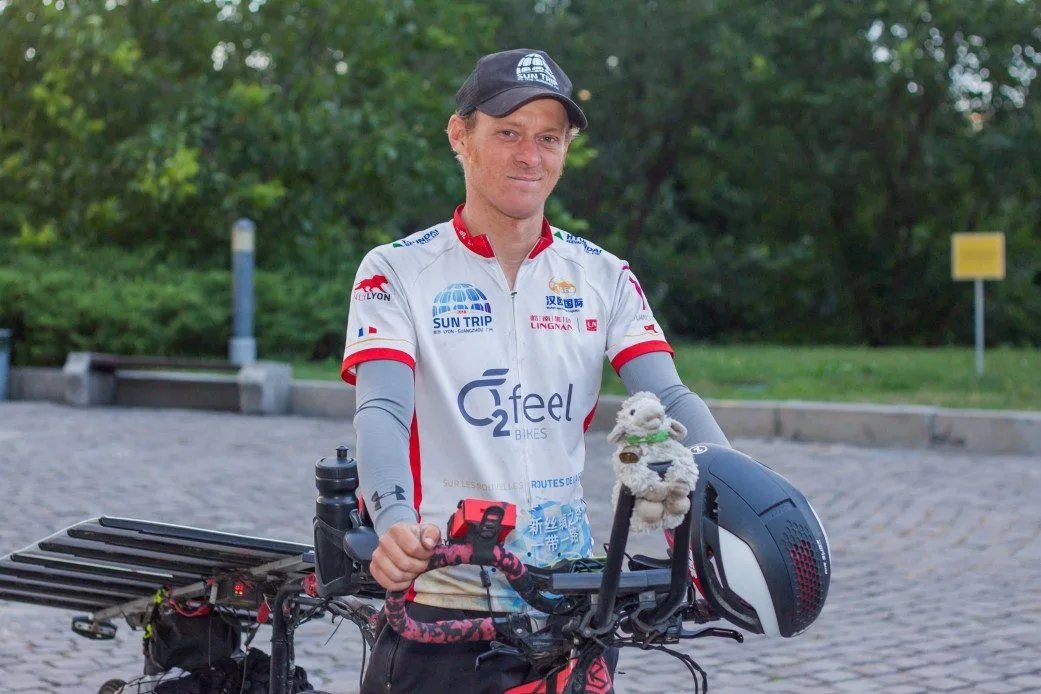 Romain Neauport – Solar Bike on The Sun Trip 2018