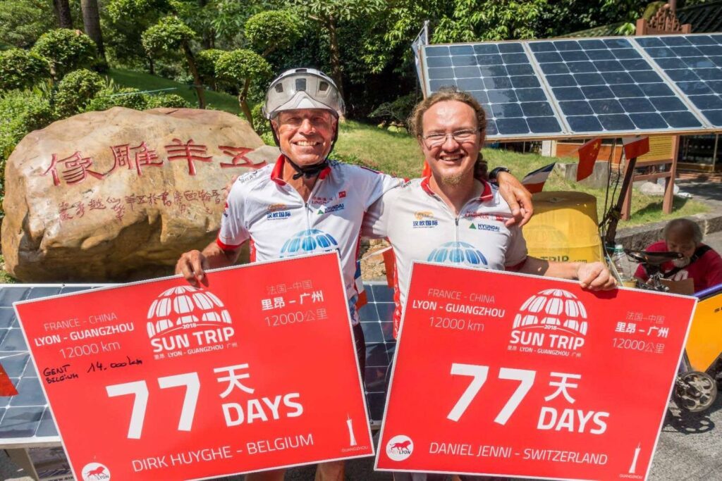 Sibylle & Daniel – Solar Bike on The Sun Trip 2021