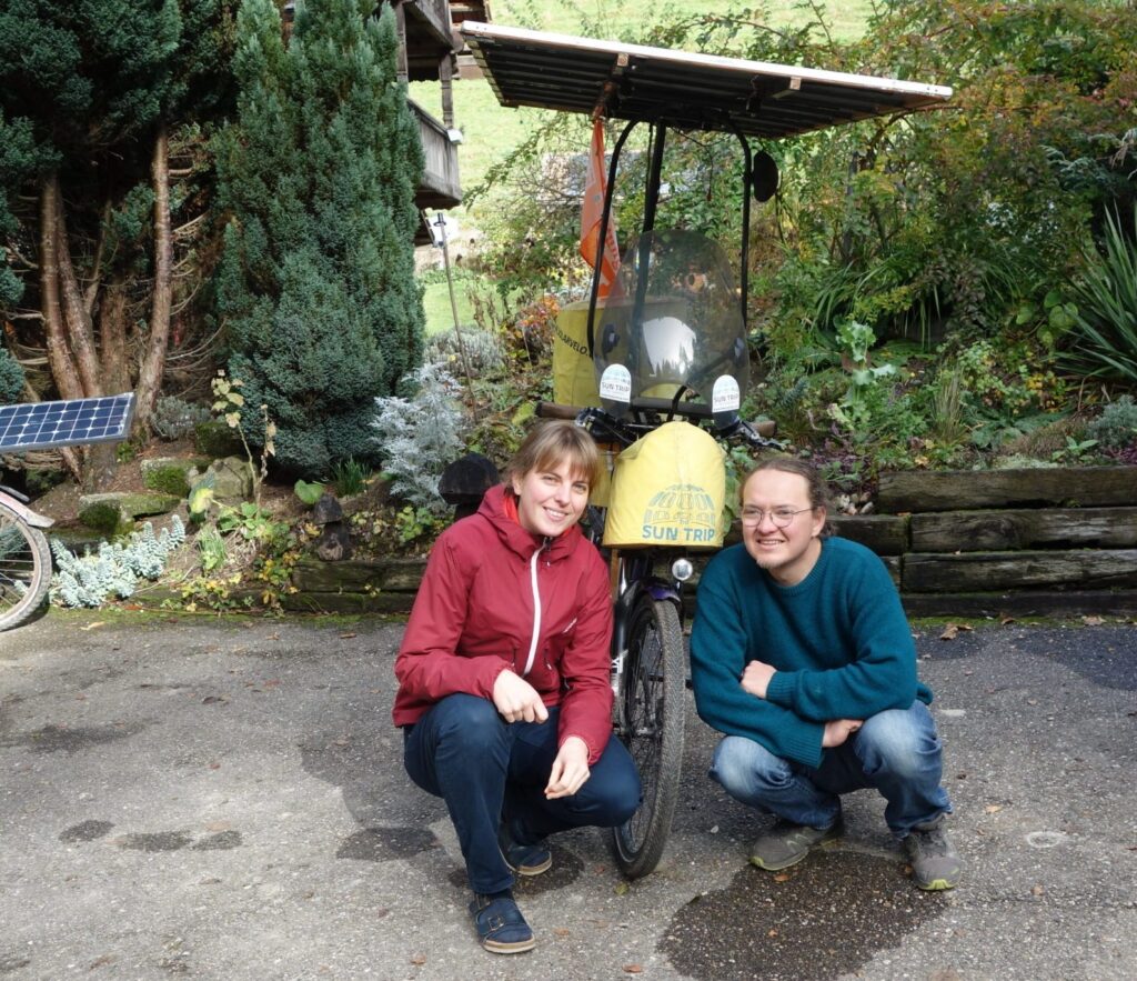 Sibylle Felder – Solar Bike on The Sun Trip 2021